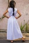 Long Linen Kyla Dress 127-135