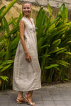 Long Linen Kyla Dress 127-166